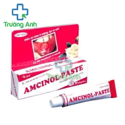 Amcinol - Paste - Thuốc điều trị viêm đau ở miệng, lợi và môi